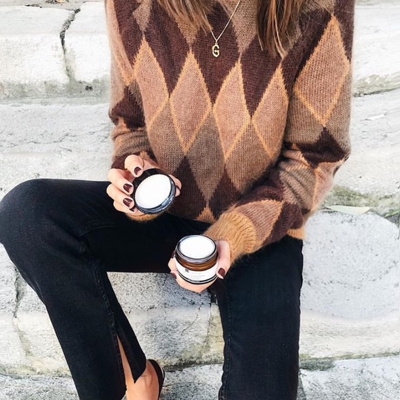 Zara Sweaters - BLOGGERS FAVORITE!! GORGEOUS ZARA Argyle Sweater